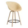 Normann Copenhagen - Mat Bar Armchair 65 cm Beech/Black - Hemp
