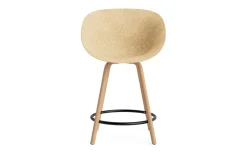 Normann Copenhagen - Mat Bar Armchair 65 cm Beech/Black - Hemp