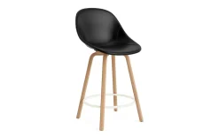 Normann Copenhagen - Mat Bar Chair 65 cm Full Upholstery Beech/Cream - Ultra 41599