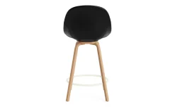 Normann Copenhagen - Mat Bar Chair 65 cm Full Upholstery Beech/Cream - Ultra 41599