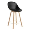 Normann Copenhagen - Mat Bar Chair 65 cm Front Upholstery Seaweed Beech/Cream - Ultra 41599