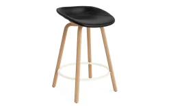 Normann Copenhagen - Mat Barstool 65 cm Full Upholstery Beech/Cream - Ultra 41599
