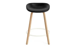 Normann Copenhagen - Mat Barstool 65 cm Full Upholstery Beech/Cream - Ultra 41599