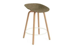 Normann Copenhagen - Mat Barstool 65 cm Beech/Cream