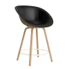 Normann Copenhagen - Mat Bar Armchair 65 cm Front Upholstery Seaweed Beech/Cream - Ultra 41599