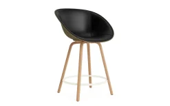 Normann Copenhagen - Mat Bar Armchair 65 cm Front Upholstery Seaweed Beech/Cream - Ultra 41599