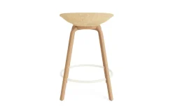 Normann Copenhagen - Mat Barstool 65 cm Beech/Cream