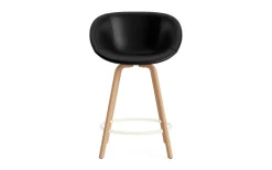 Normann Copenhagen - Mat Bar Armchair 65 cm Full Upholstery Beech/Cream - Ultra 41599