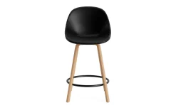 Normann Copenhagen - Mat Bar Chair 65 cm Full Upholstery Beech/Black - Ultra 41599