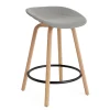 Normann Copenhagen - Mat Barstool 65 cm Full Upholstery Beech/Black - Remix 133