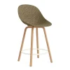 Normann Copenhagen - Mat Bar Chair 65 cm Beech/Cream - Seaweed