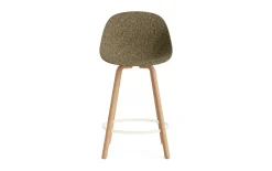 Normann Copenhagen - Mat Bar Chair 65 cm Beech/Cream - Seaweed