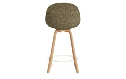 Normann Copenhagen - Mat Bar Chair 65 cm Beech/Cream - Seaweed