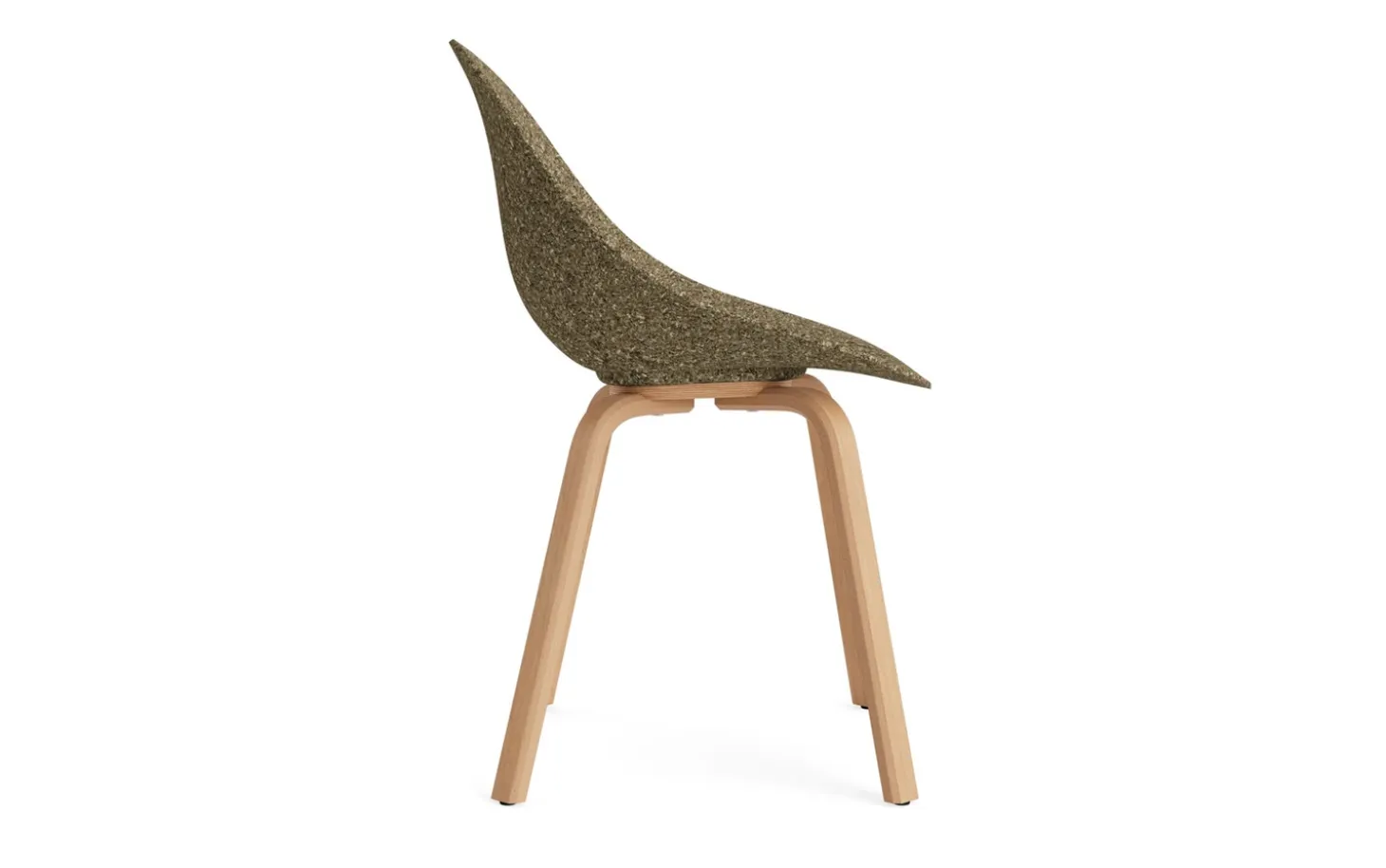 Normann Copenhagen - Mat Chair Beech - Seaweed