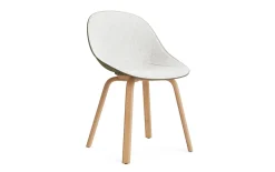 Normann Copenhagen - Mat Chair Front Upholstery Seaweed Beech - Hallingdal 110