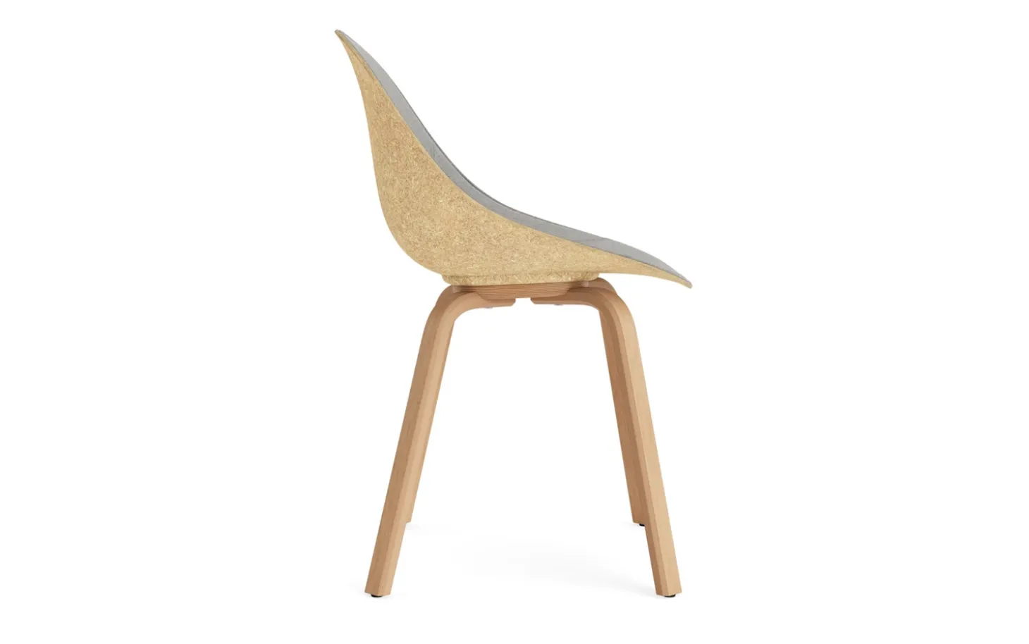 Normann Copenhagen - Mat Chair Front Upholstery Hemp Beech - Remix 133