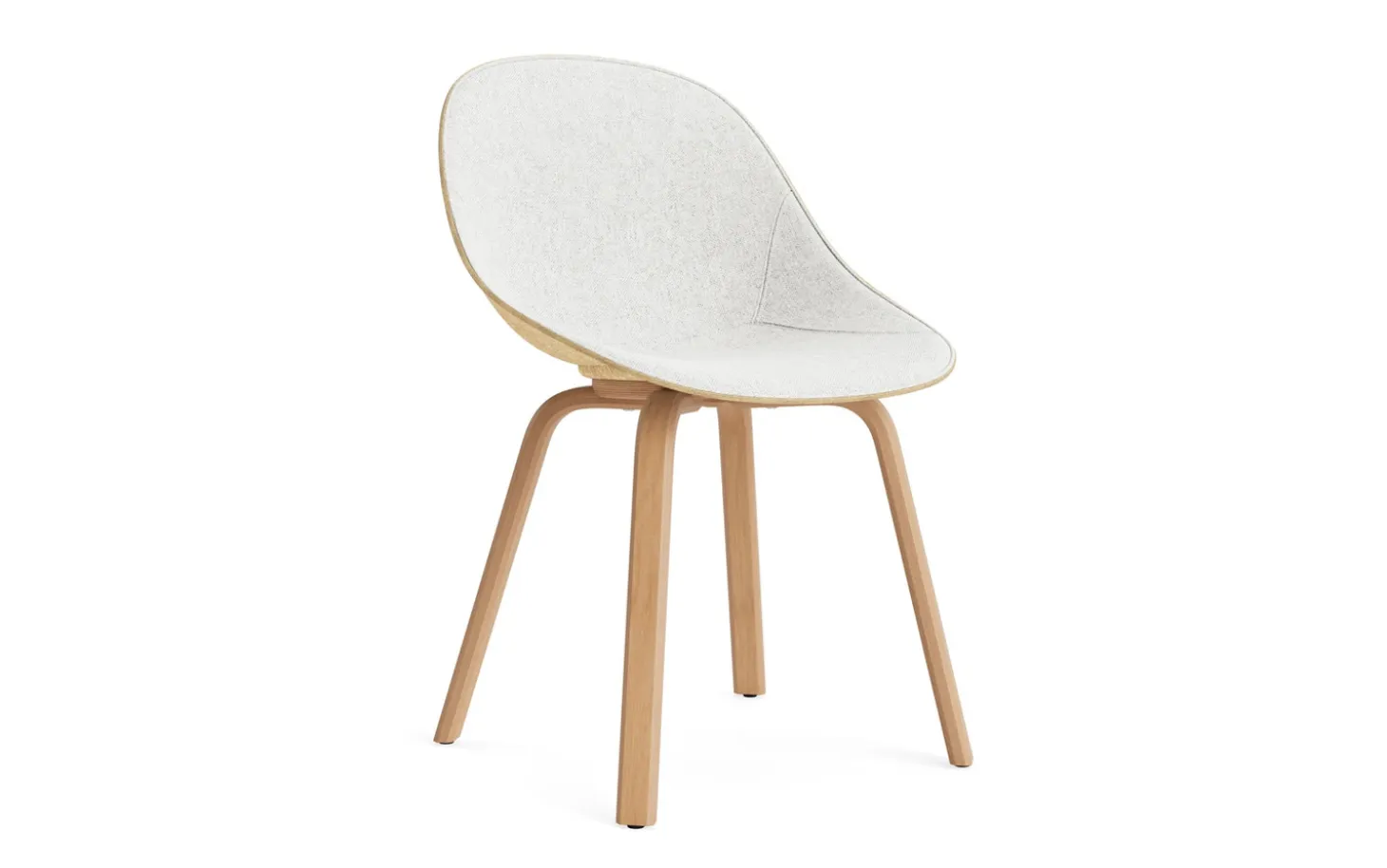 Normann Copenhagen - Mat Chair Front Upholstery Hemp Beech - Hallingdal 110