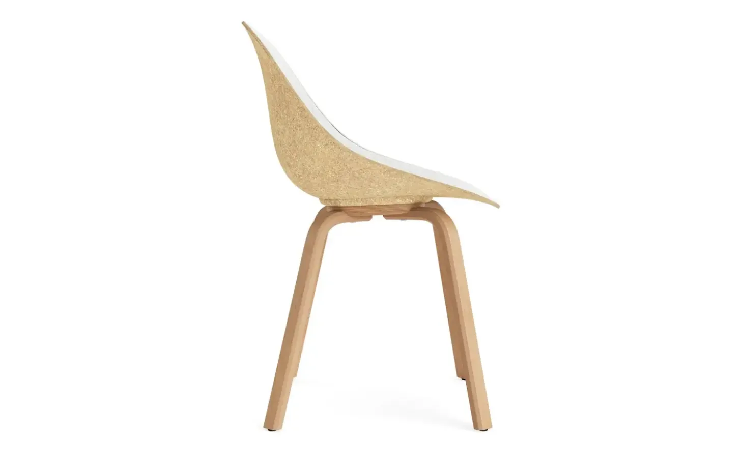 Normann Copenhagen - Mat Chair Front Upholstery Hemp Beech - Hallingdal 110