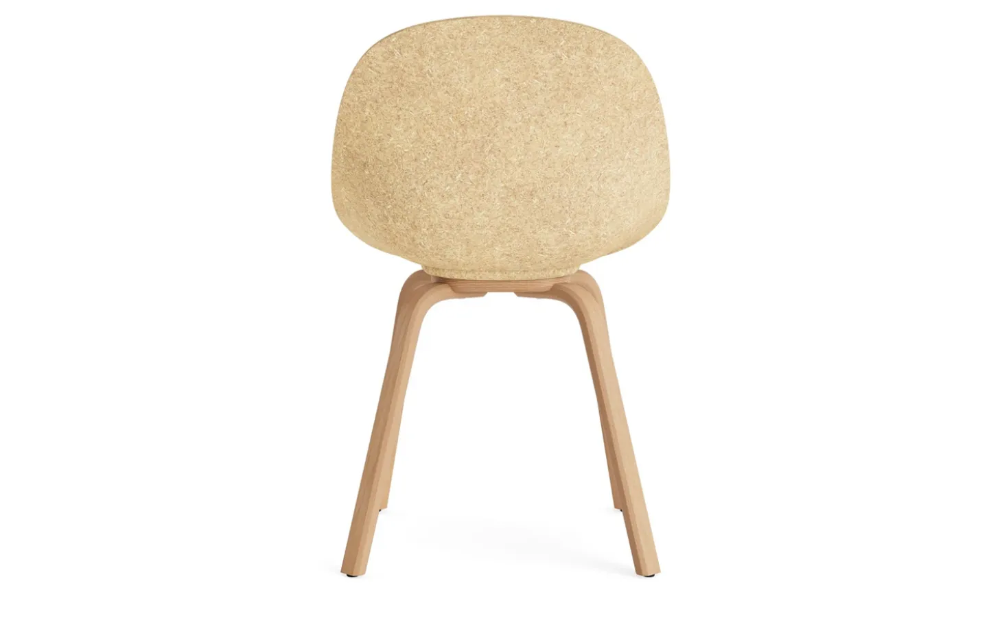 Normann Copenhagen - Mat Chair Front Upholstery Hemp Beech - Hallingdal 110