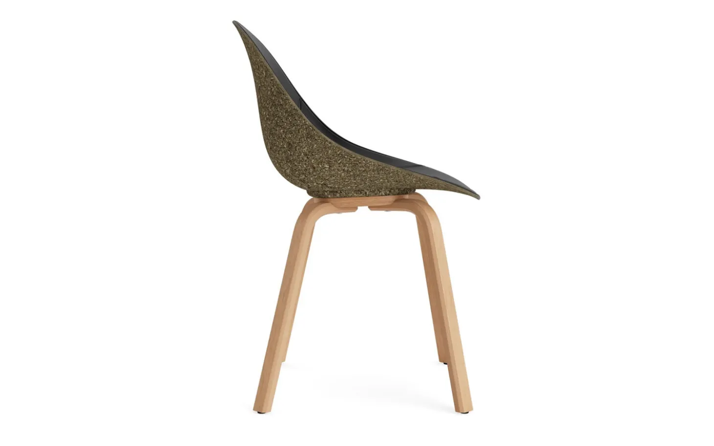 Normann Copenhagen - Mat Chair Front Upholstery Seaweed Beech - Ultra 41599