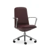 Normann Copenhagen - Off Armchair Low 5W Gas Lift Alu With Cushion
