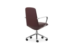 Normann Copenhagen - Off Armchair Low 5W Gas Lift Alu With Cushion