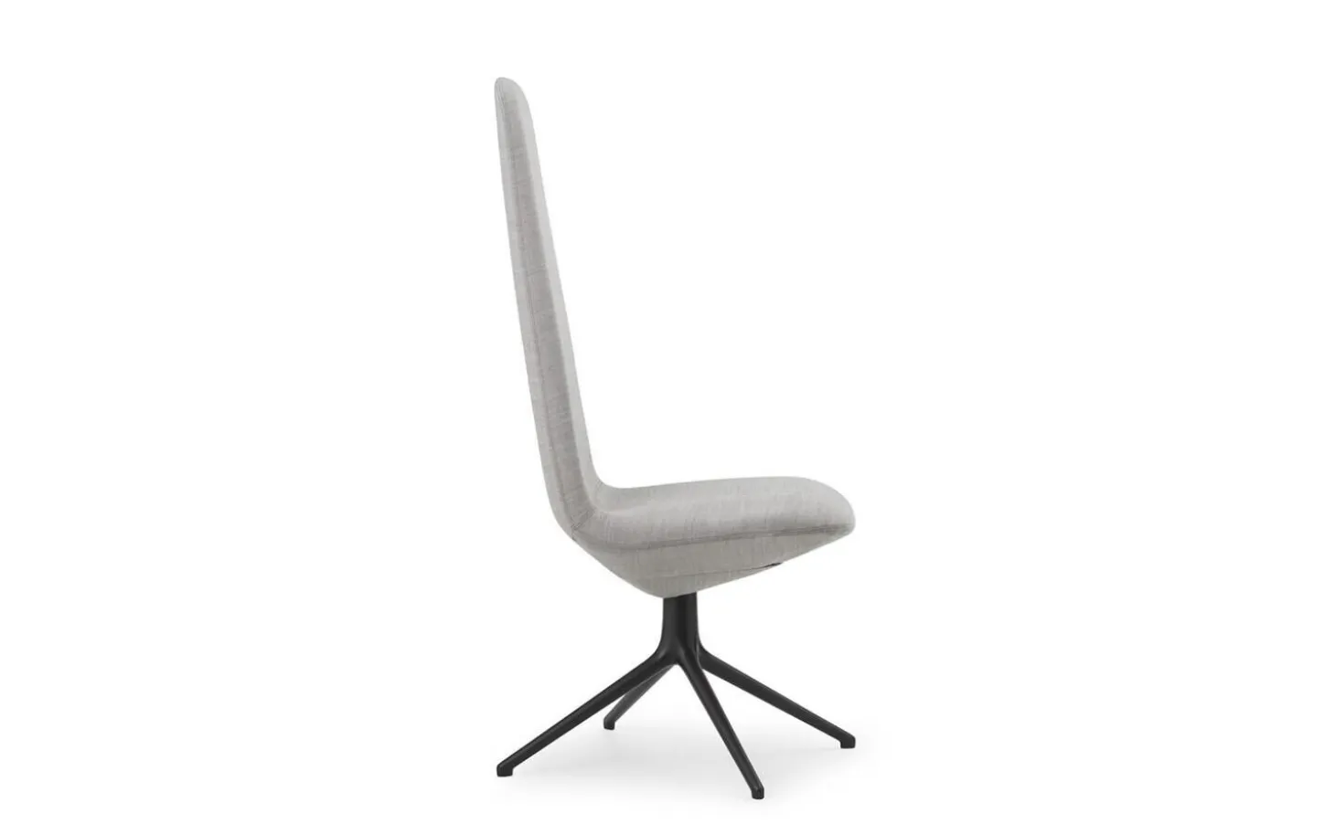 Normann Copenhagen - Off Chair High 4L Black Alu