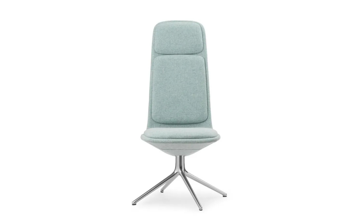 Normann Copenhagen - Off Chair High 4L Alu With Cushion