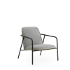 Normann Copenhagen - Pad Lounge Chair Low Black Steel