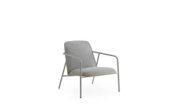 Normann Copenhagen - Pad Lounge Chair Low Grey Steel