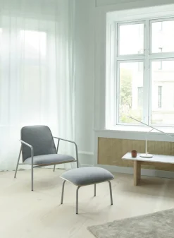 Normann Copenhagen - Pad Lounge Chair Low Grey Steel