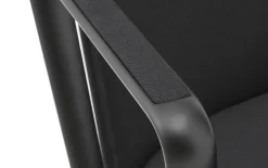 Normann Copenhagen - Pad Lounge Chair Low Swivel Black Alu