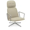 Normann Copenhagen - Pad Lounge Chair High Swivel Alu