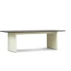 Normann Copenhagen - Panel Table 90 x 250 cm Cream - mørkebrun