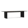 Normann Copenhagen - Panel Table 90 x 300 cm Black - mørkebrun