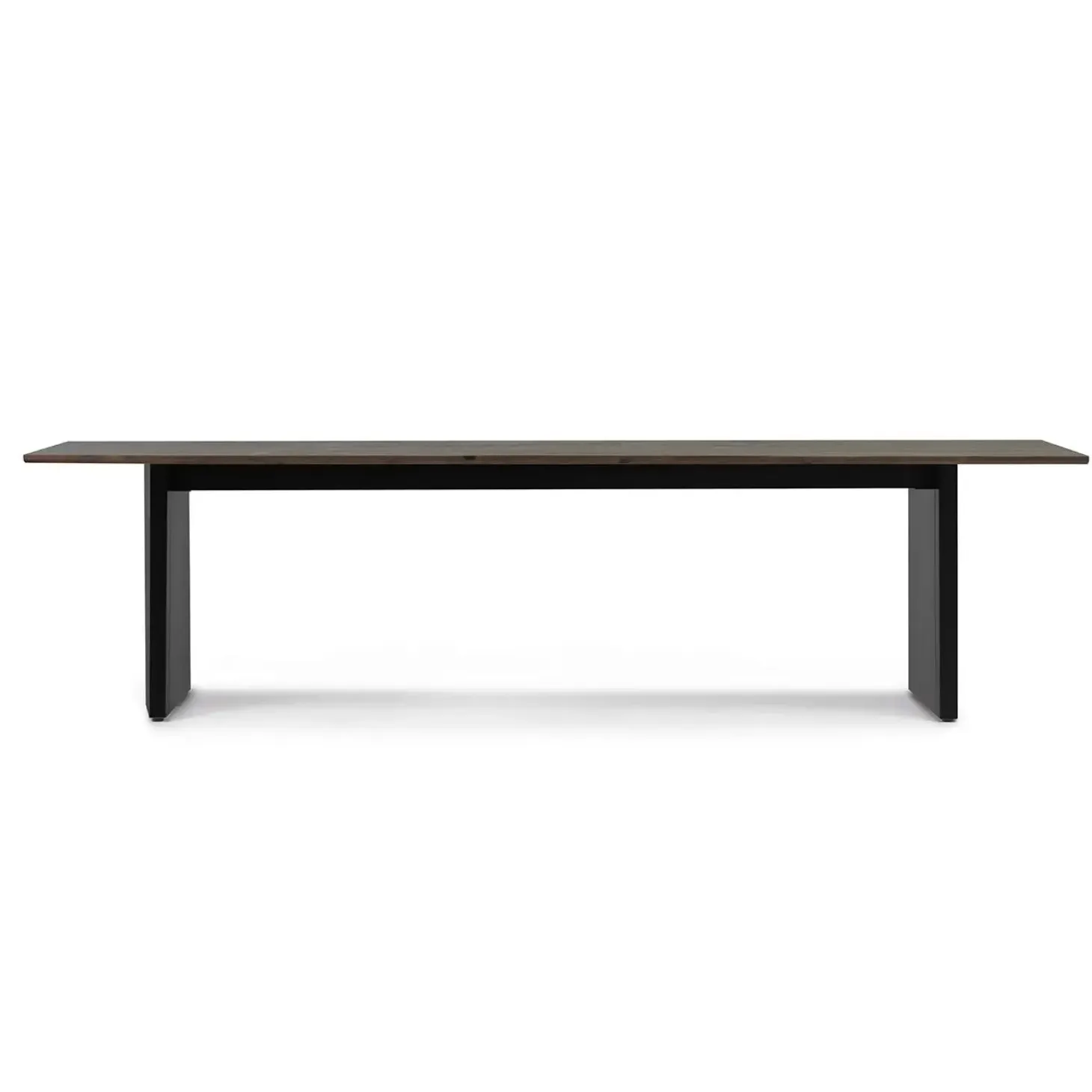 Normann Copenhagen - Panel Table 90 x 300 cm Black - mørkebrun