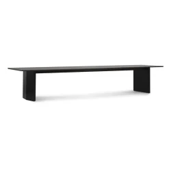 Normann Copenhagen - Panel Table - 100 x 420 cm - Black - mørkebrun