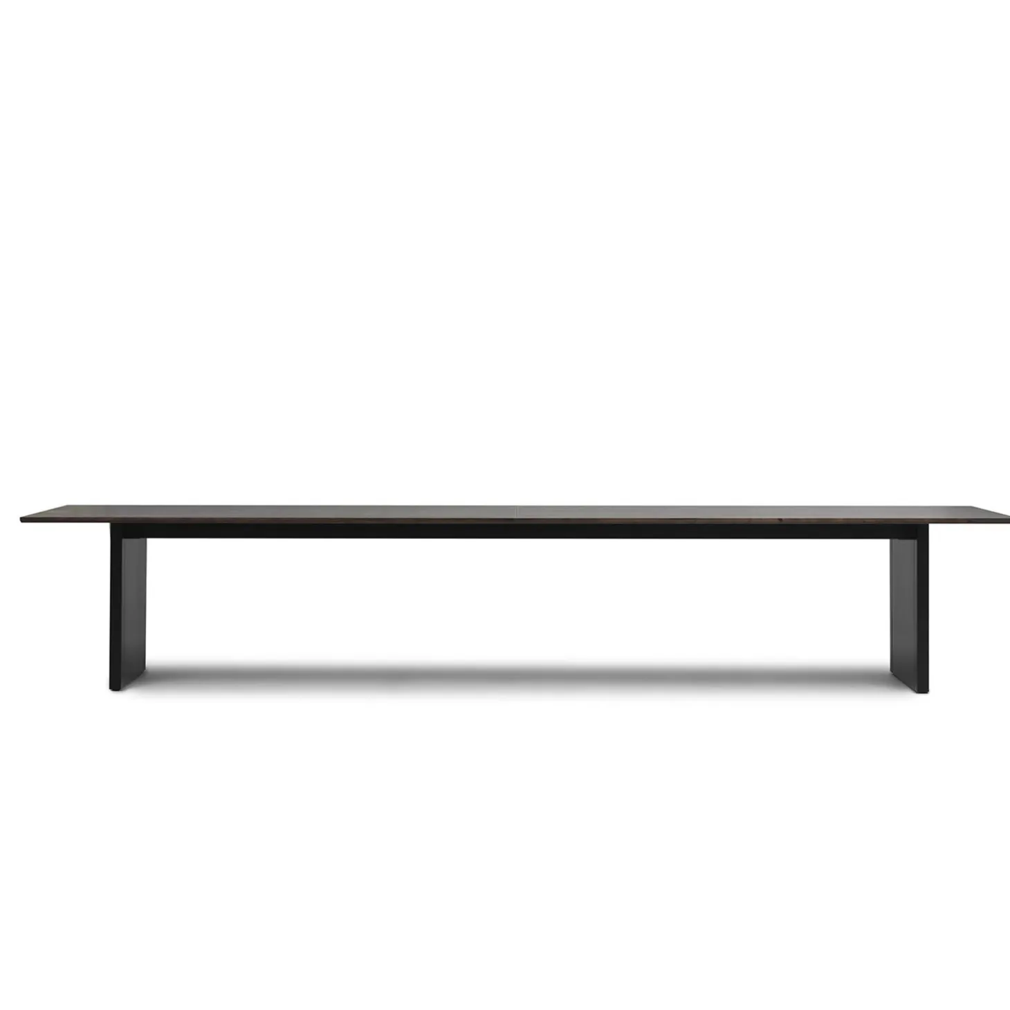 Normann Copenhagen - Panel Table - 100 x 420 cm - Black - mørkebrun