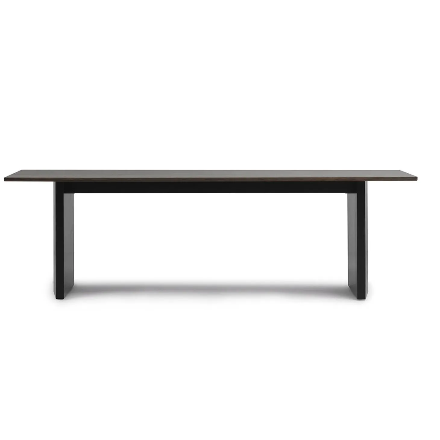Normann Copenhagen - Panel Table 90 x 250 cm Black - mørkebrun
