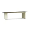 Normann Copenhagen - Panel Table 90 x 300 cm Cream - mørkebrun