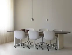 Normann Copenhagen - Panel Table 90 x 300 cm Cream - mørkebrun