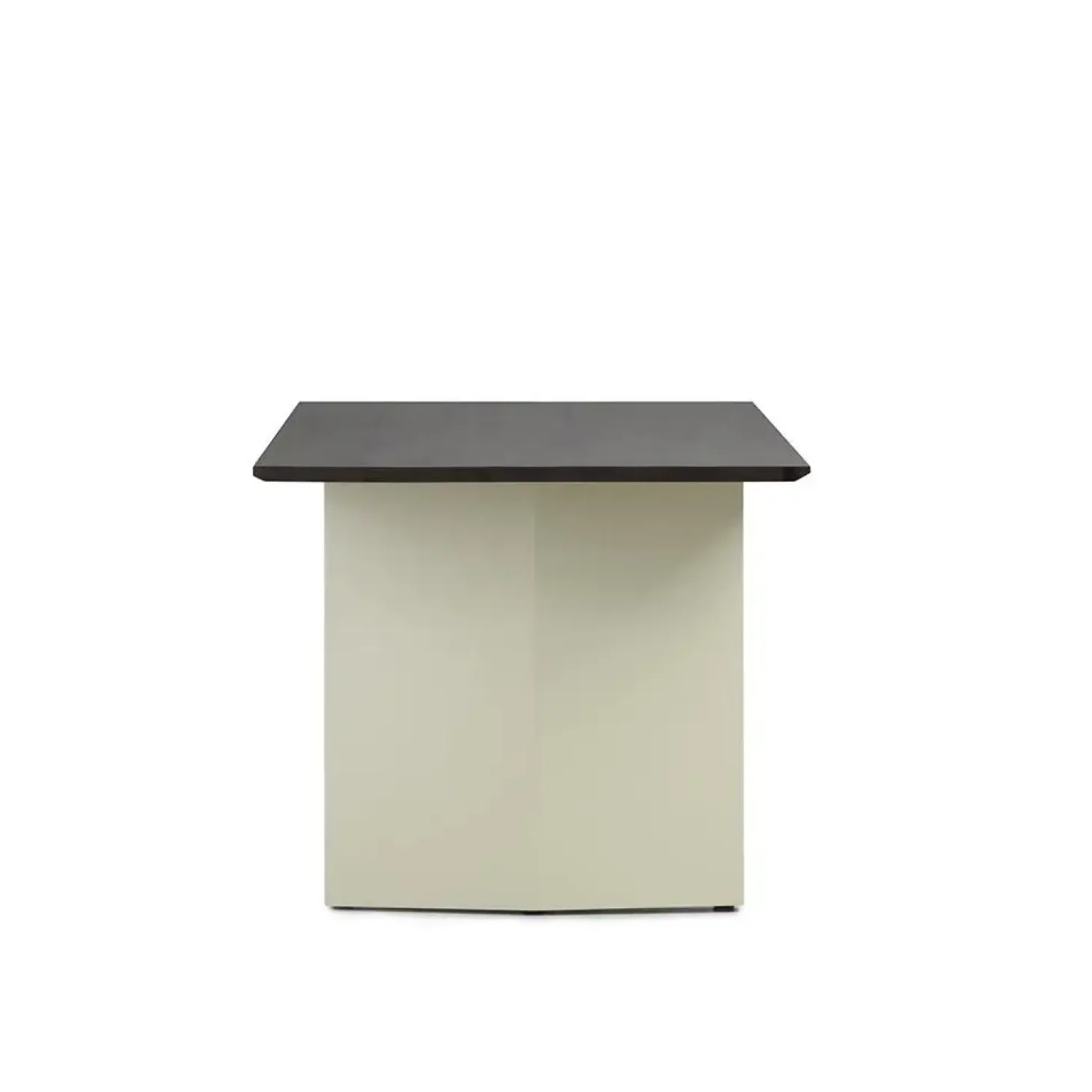 Normann Copenhagen - Panel Table - 90 x 200 cm - Cream - mørkebrun