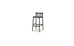 Normann Copenhagen - Pind Barstool 75 cm - Brown Stained Ash
