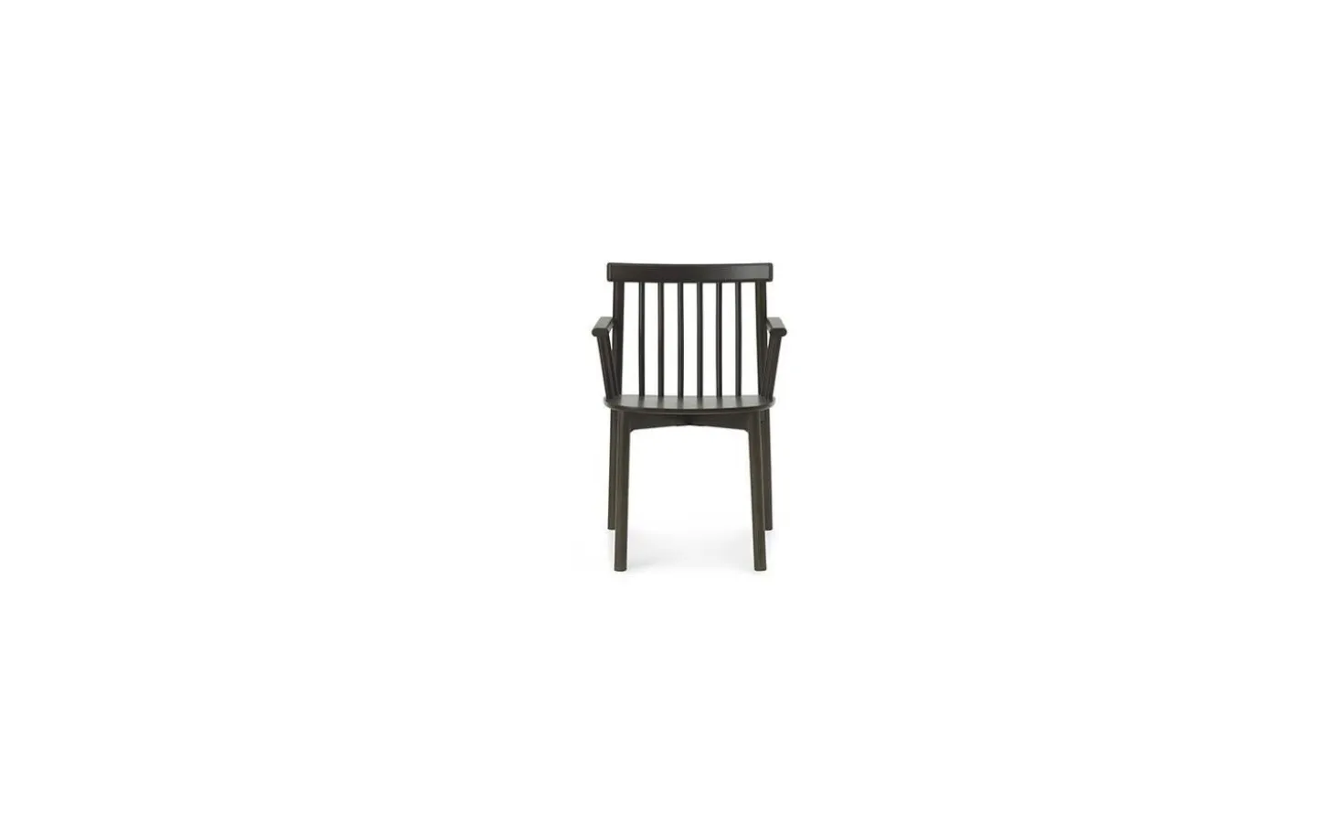 Normann Copenhagen - Pind Armchair - Brown Stained Ash