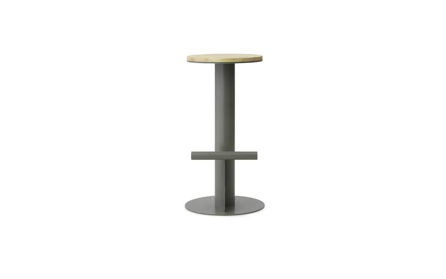 Normann Copenhagen - Pole Barstool 75 cm - Pine/Grey