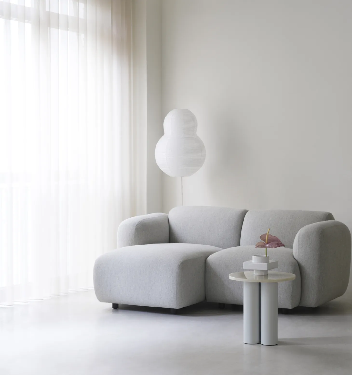 Normann Copenhagen - Puff Floor Lamp Bubble EU