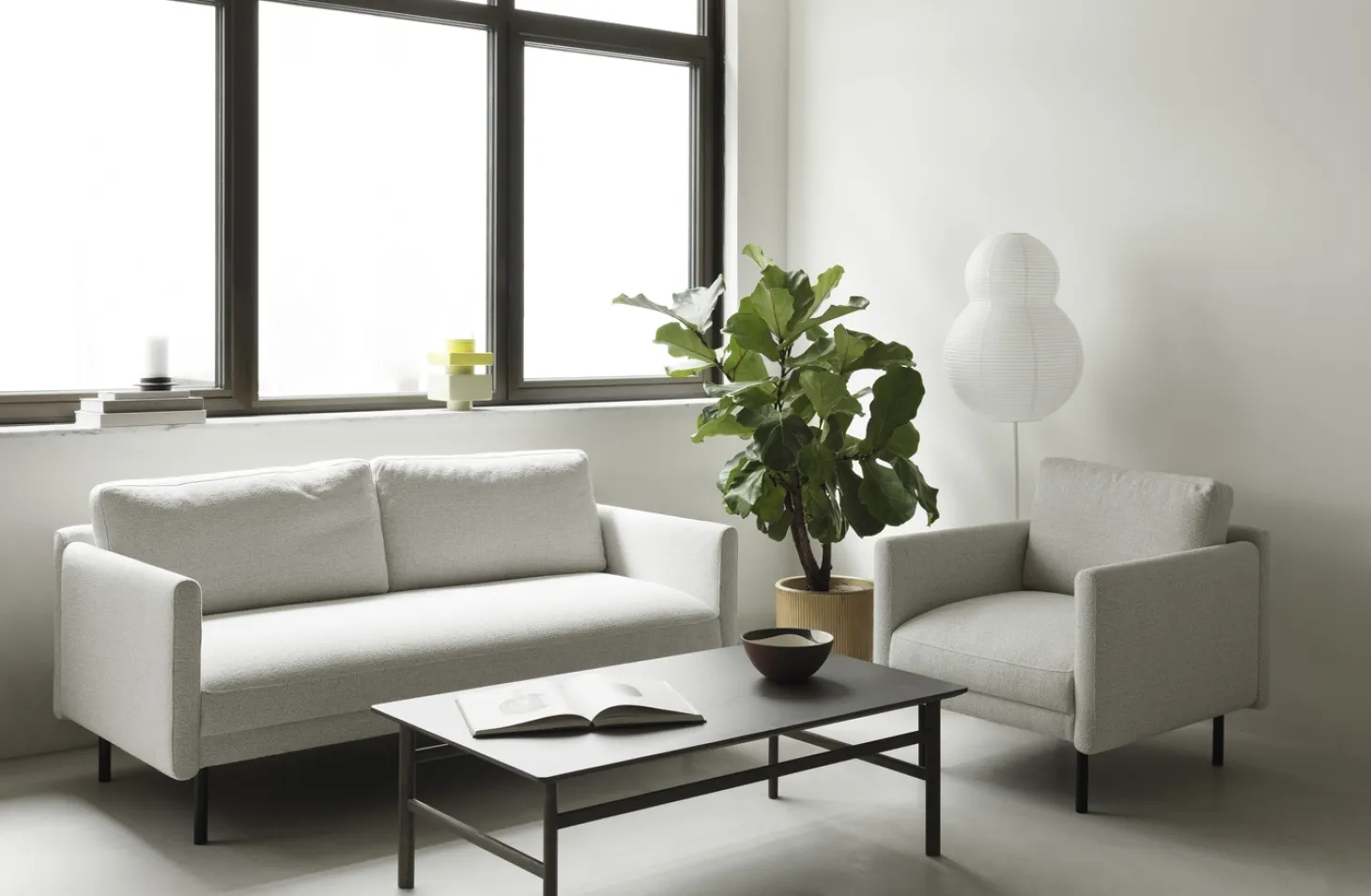 Normann Copenhagen - Rar Armchair - Re-Born Dark Grey