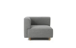 Normann Copenhagen - Redo Modular Sofa 150 Armrest/Corner Oak - Group 5