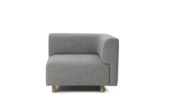 Normann Copenhagen - Redo Modular Sofa 150 Armrest/Corner Oak - Group 5