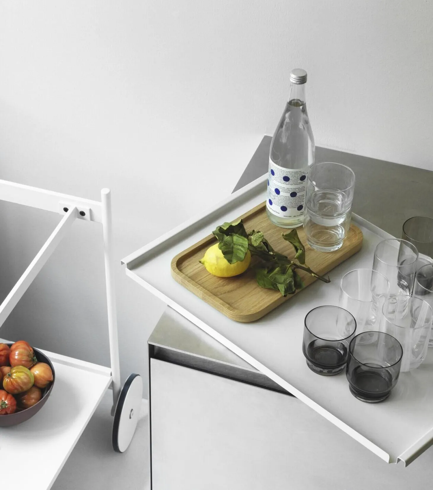 Normann Copenhagen - Rul Trolley - Light Grey